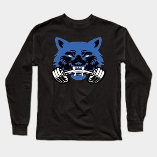 Wolf sport and fitness lovely blend drawing cute cool colorful Long Sleeve T-Shirt